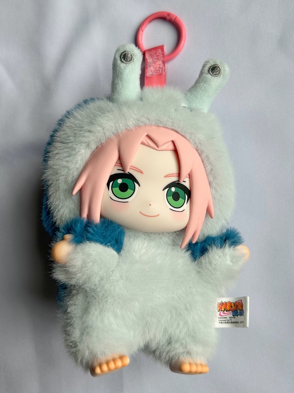 Sakura plush keychain